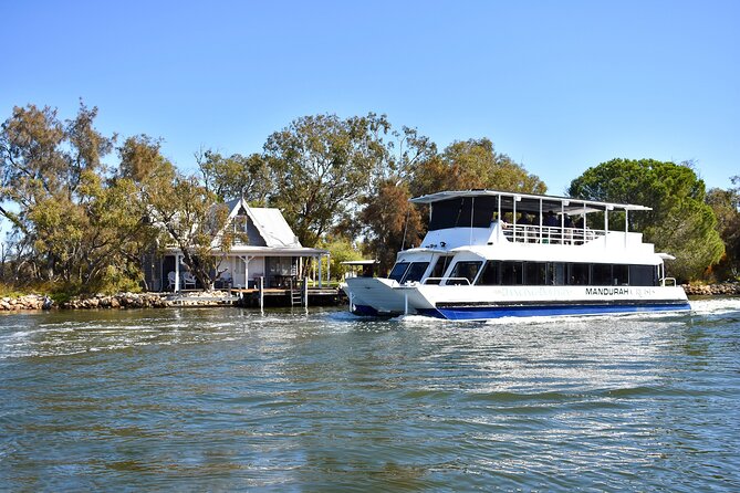 Murray River Lunch Cruise - First stop at the Mandurah Performing Arts Centre jetty
