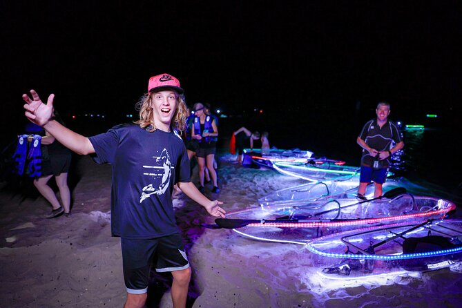 Naru Beach Night Kayak Tour - Entering the tour: Marks Point, tickets, and what to expect