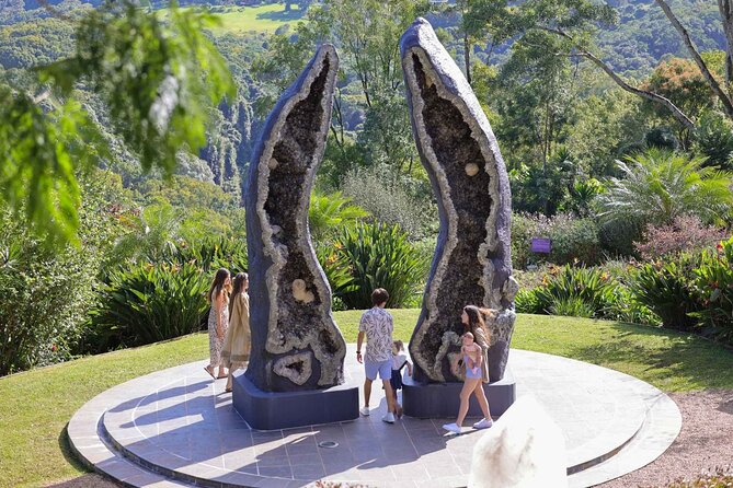 Near Gold Coast: Crystal Castle Admission Ticket - Byron Bay hinterland serenity: Crystal Castle’s crystal-and-garden layout