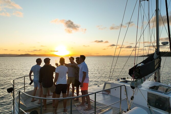 NEW SUNSET TOUR-Airlie Beach Sunset Sail in Style- BYO drinks - The vibe: comfortable boat, friendly crew, and a calm pace