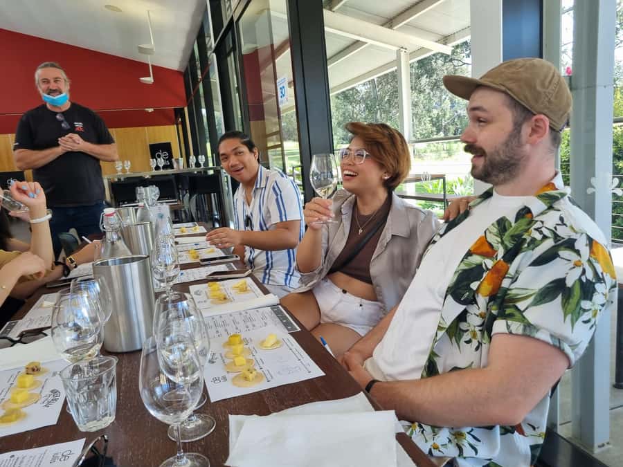 Newcastle: Hunter Valley Wine, Gin, Cheese & Chocolate Tour - Stop 1: Guided Vineyard Time That Sets the Tasting Up