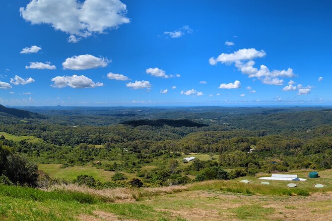 Noosa, Aussie Animals & Glass House Mountains from Brisbane - Maleny and Montville lookouts: ridgelines, tea, and a calmer pace