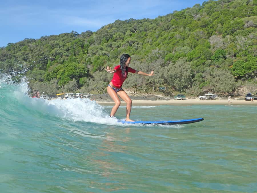 Noosa: Epic Learn to Surf Safari 4x4 - Double Island Point - Key highlights you’ll care about