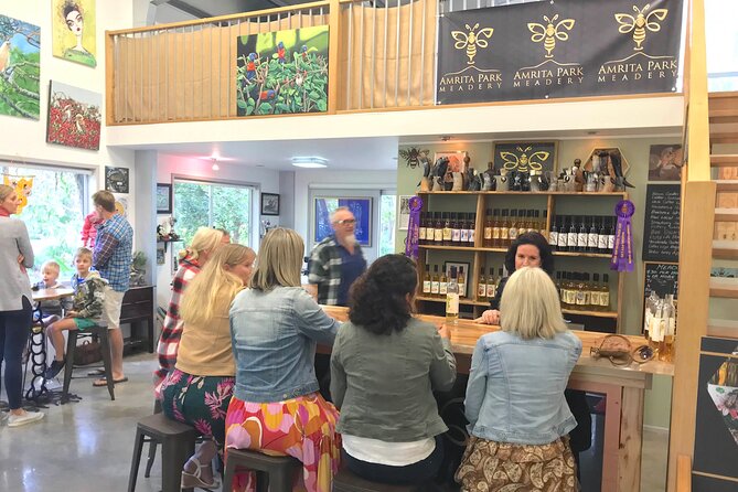 Noosa Hinterland Drinks Private Tour with Gin, Beer, Mead & Wine Tastings - Amrita Park Meadery: the sweet, weirdly satisfying opener