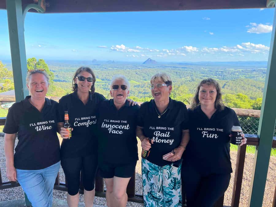 Noosa: Maleny & Montville Tour with Lunch & Wine Tasting - Wine tasting with ocean views: the fun finish, with one caveat