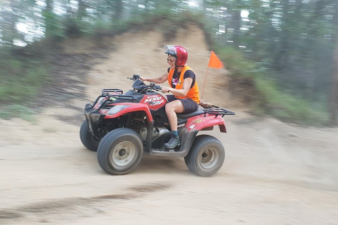 Noosa Quad Bike Tours - Entering Woondum National Park: rainforest trails and real 4x4 terrain