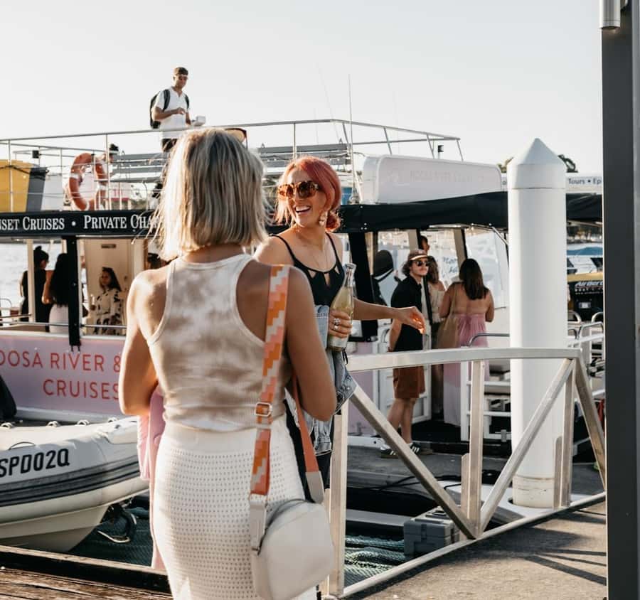 Noosa: River and Canals - Day Cruise - Onboard vibe and comfort: bring snacks, buy drinks if you want