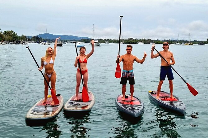 Noosa Stand Up Paddle Group Lesson - Land instruction: the quick lesson that prevents most mistakes