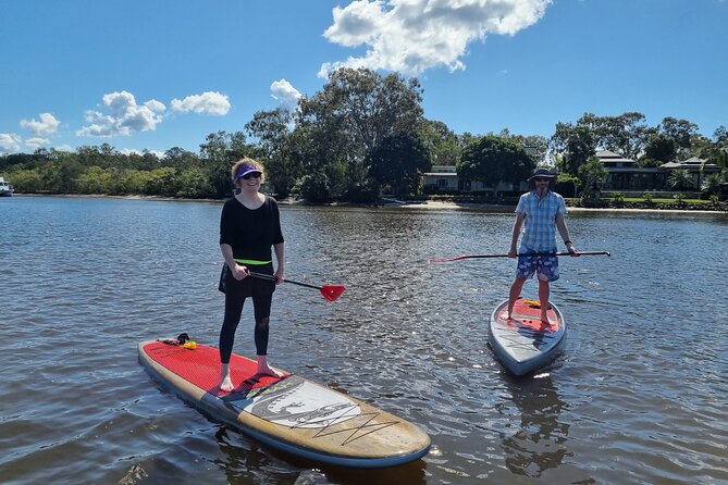 Noosa Stand Up Paddle Group Lesson - The one-hour board hire: practice time, not just a token ride