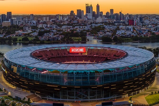 Optus Stadium HALO by Twilight - Guides are a big deal here: Chris, Bruce, Katie, Bella, and Matt