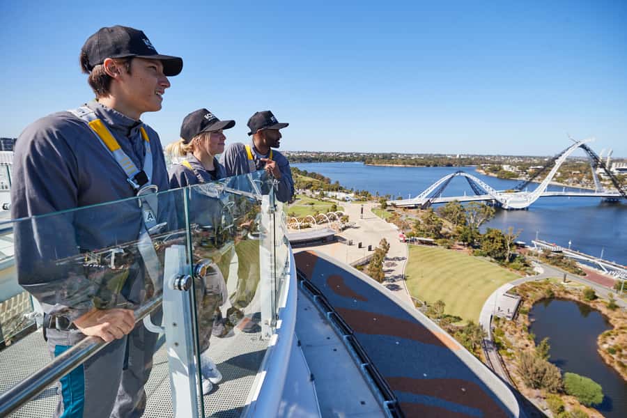 Optus Stadium HALO Rooftop Experience - First Stop: Meeting at OZONE and Getting Set for the Roof