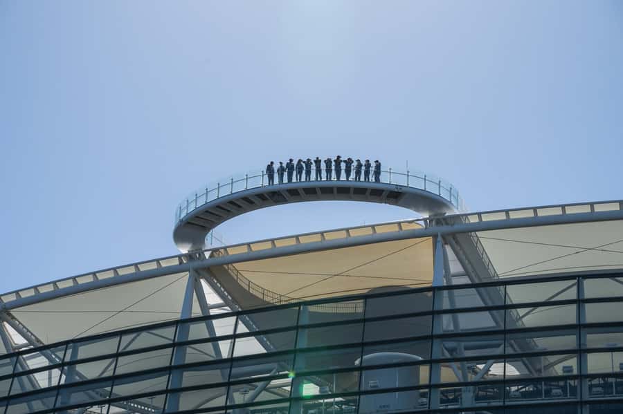 Optus Stadium HALO Rooftop Experience - Level 5 to the Sails: Staircase or Lift Up to Optus Stadium