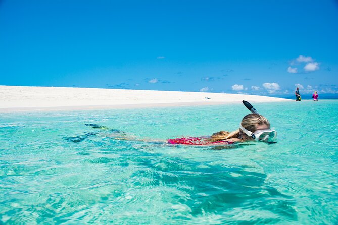 Outer Reef Mackay Cay Sail & Snorkel Adventure from Port Douglas - Glass-bottom boat and reef viewing when seas get rough