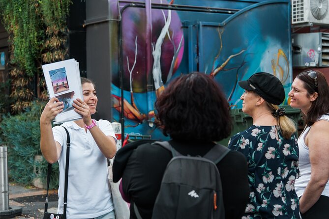 Paint and Palate Street Art Tour with Food - The Adelaide Fringe Street Art Explosion map: what you do after you finish