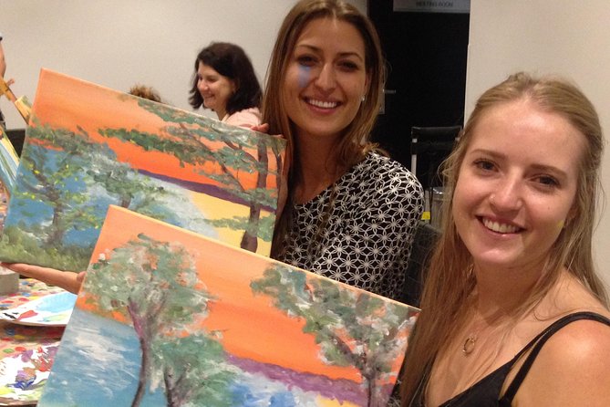 Paint and Sip BYO in Brisbane CBD Friday night - BYO drinks and snacks: the part that makes it feel like your night