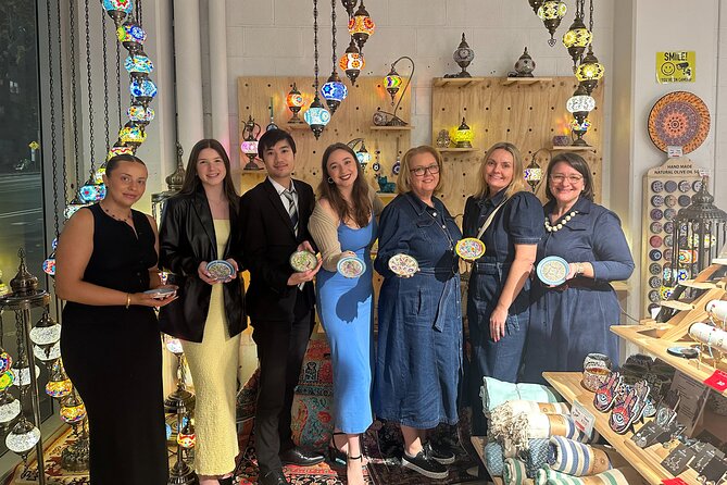 Paint and Sip Classes Melbourne: Ceramic Plates & Bowls - Group Size, Atmosphere, and Location Near Transit