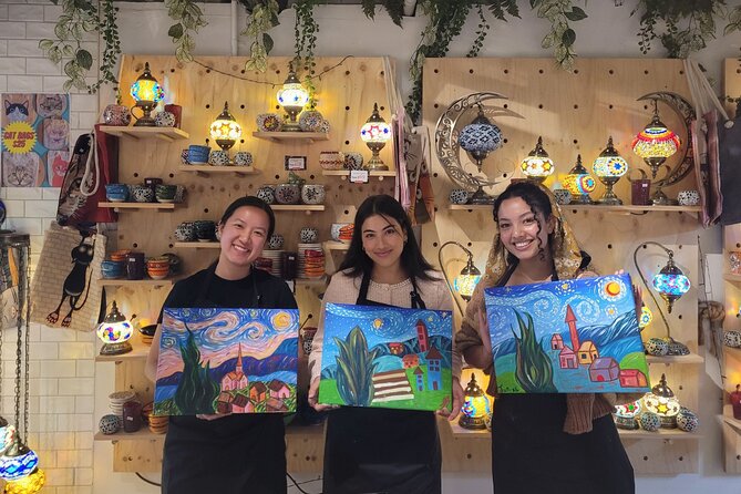 Paint and Sip Classes Sydney: Acrylic Art, Canvas & Wine - Materials included: what you bring (and what you don’t)