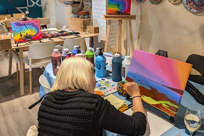 Paint and Sip Classes Sydney: Acrylic Art, Canvas & Wine - Price check: is $56.66 per person good value in Sydney?