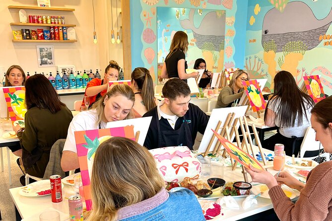Paint and Sip in Torquay VIC - BYO food and drinks - Price and value: what you pay for (and what you don’t)