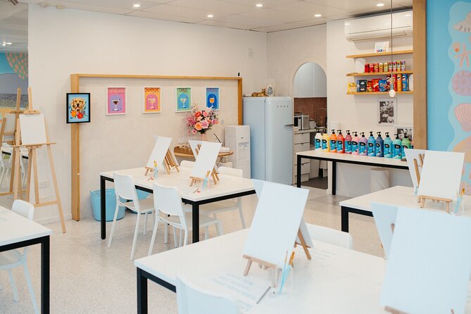 Paint and Sip in Torquay VIC - BYO food and drinks - Logistics that matter: ticket, transport, and timing