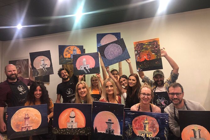Painting Evenings in Byron Bay - Wine + Vinyl + Art: The Mood Setting That Makes People Relax
