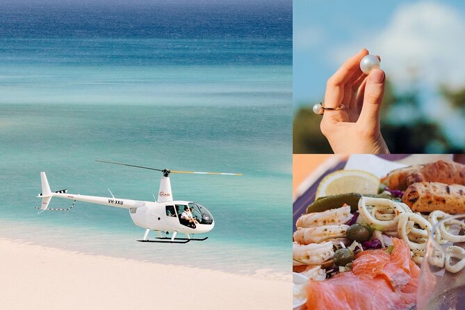 Pearls & Coast: 35-Min Heli Flight, Willie Creek Tour & Lunch - Helicopter Views: Cable Beach to Dampier Creek in One Stretch