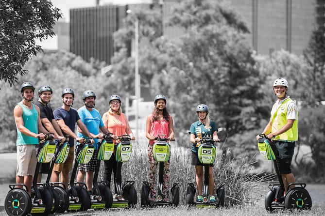 Perth East Foreshore and City Segway Tour - Barrack Street Jetty setup: getting comfortable fast
