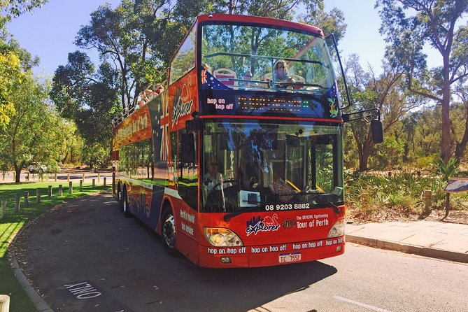 Perth Hop-On Hop-Off Bus Tour - On-board audio in many languages, plus the kids channel