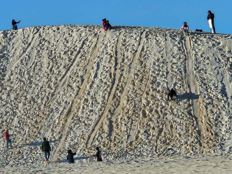 Perth: Pinnacles Desert & Sand Dunes Private Day Tour - Lancelin Sand Dunes: white sand, dune climbs, and sandboarding options