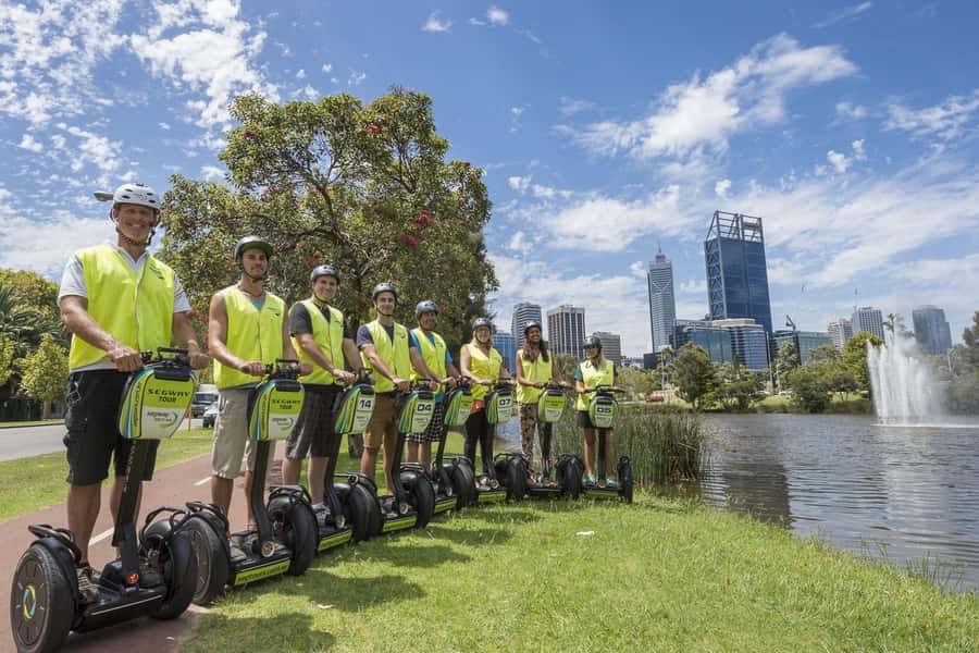 Perth Riverside Segway Tour - Elizabeth Quay development: modern waterfront views at Segway speed