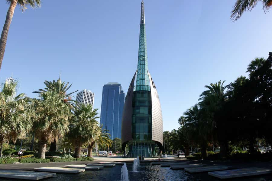 Perth Riverside Segway Tour - The Elizabeth Quay suspension bridge loop: a quick big-view moment