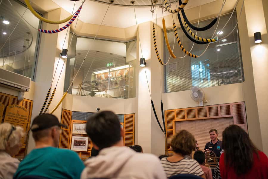 Perth: The Premium Anzac Bell Tour at the Bell Tower - Level 1 ringing chamber: chime the ancient bells up close