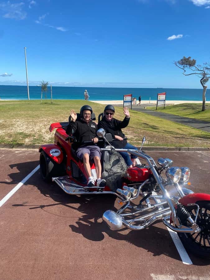 Perth: West Coast Trike Tours - The 1-hour plan: coastline road feel plus Swan Valley scenery