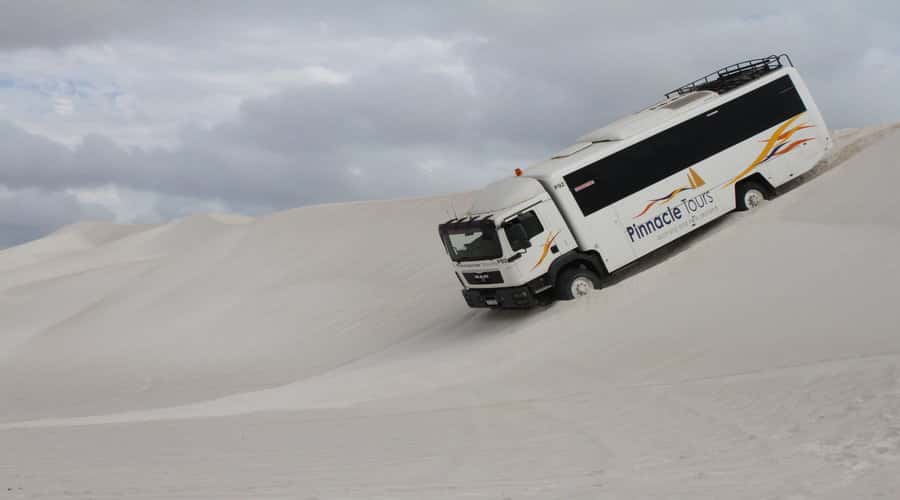 Pinnacles, Koalas, 4WD & Sandboarding Tour from Perth - Cervantes Fish and Chips Stop: Coastal Break and the Lobster Connection