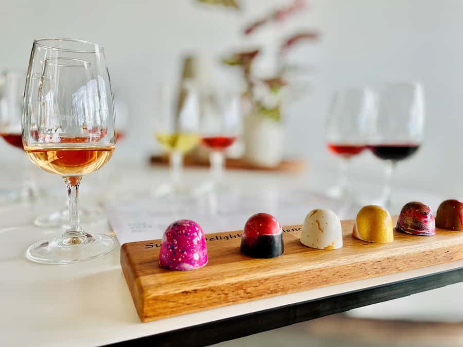 Pokolbin: Sweet Indulgence Experience at Audrey Wilkinson - Six sweet wines matched to Cocoa Nib chocolates: what to expect
