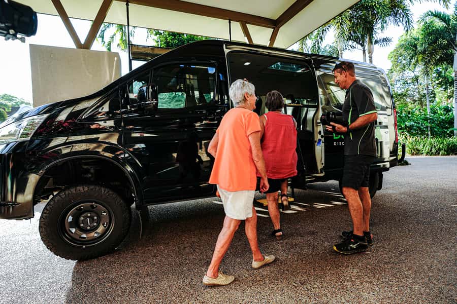 Port Douglas: Best of Daintree Rainforest Day Tour - First impressions in Port Douglas: pick-up that gets you moving fast