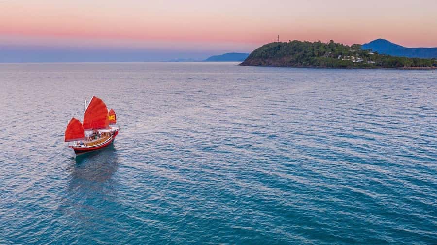 Port Douglas: Sunset Cruise on a Chinese Shaolin Junk Ship - Yum Cha canapes and drinks: what $55 buys you
