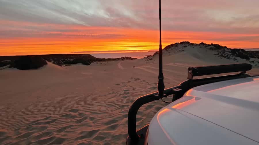 Port Lincoln: Lincoln National Park Sunset Sand Dunes Tour - Getting to Lincoln National Park: 210 minutes with pickup and a real payoff