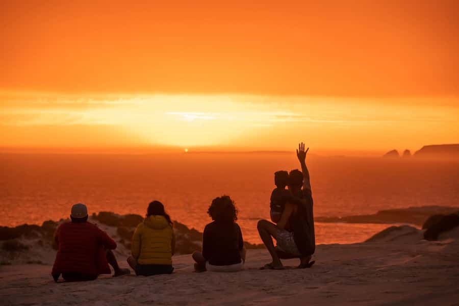 Port Lincoln: Lincoln National Park Sunset Sand Dunes Tour - Stanford/Sandford Beach and lookout points: the coastal warm-up