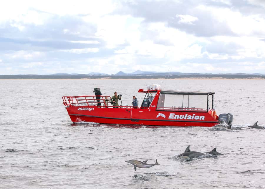 Port Stephens: 1hr Dolphin Watch Express - The Route Around Shoal Bay, Headlands, and Jimmy’s Beach