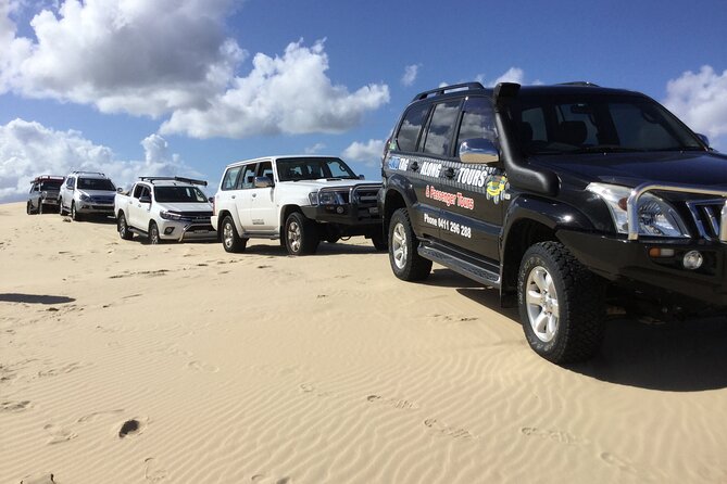 Port Stephens, Beach and Sand Dune 4WD Tag-Along Tour - How the tag-along works when you’re driving: follow, ask, and keep moving