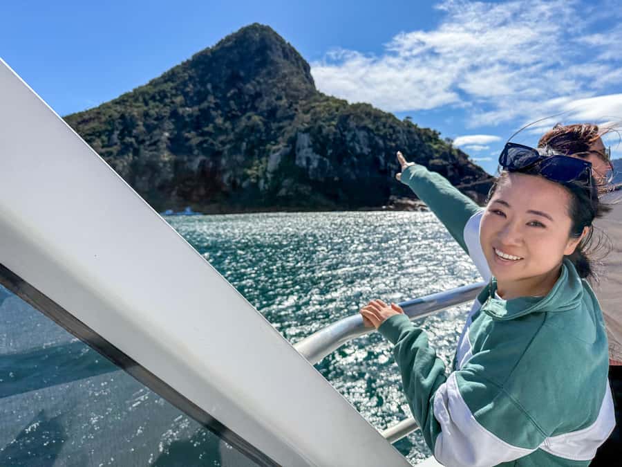 Port Stephens, from Newcastle: Whales, hike & sand dunes! - Whale watching cruise: humpbacks, migration facts, and sea life surprises