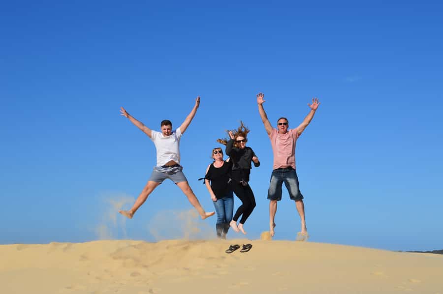 Port Stephens: Stockton Sand Dunes 4WD Tag-Along Tour - Starting at Anna Bay SPAR and getting oriented fast