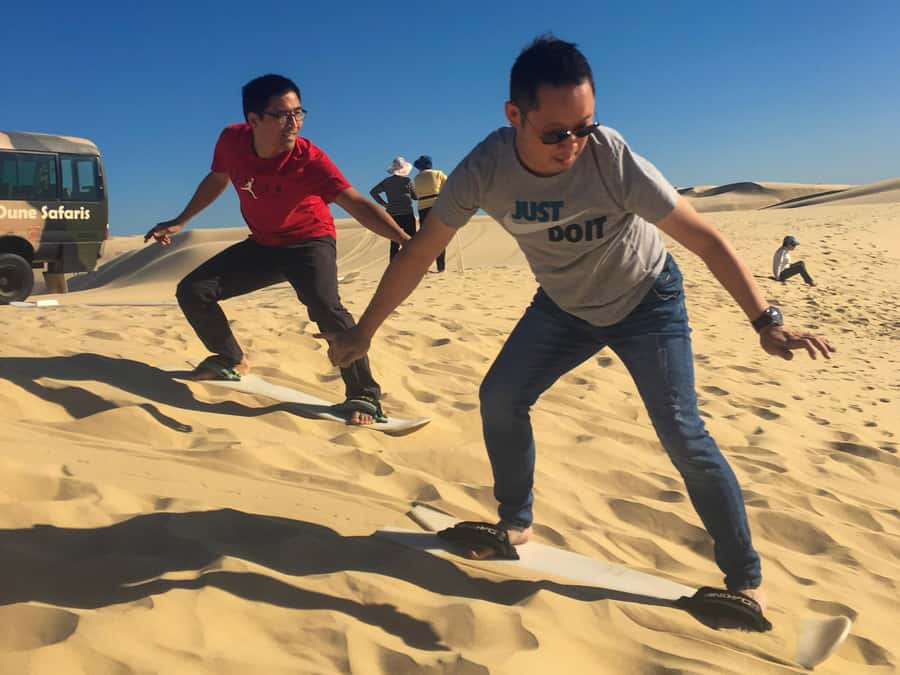 Port Stephens: Unlimited Sandboarding with 4WD Dune Transfer - Where this sandboarding actually happens: Worimi Conservation Lands near Anna Bay