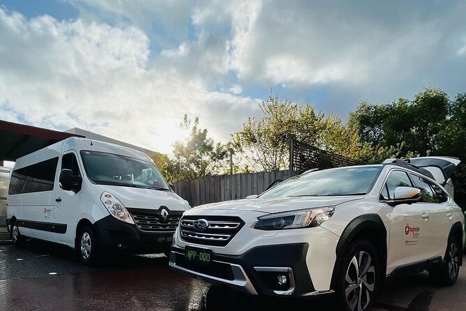 Private Arrival or Departure Hobart Airport Transfer - Vehicle choices that match your group size
