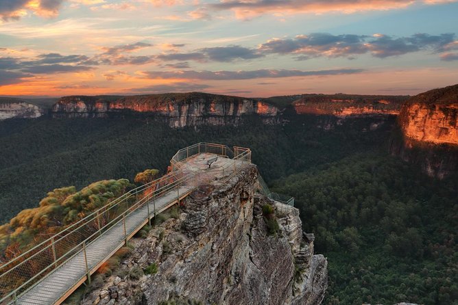 Private Blue Mountains High Country Day Trip from Sydney - Jamieson Valley views and a short scenic walk