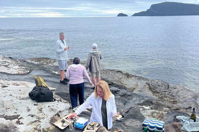 Private Bruny Island Discovery Tour - The Neck stairs, shearwater/penguin burrows, and Adventure Bay views