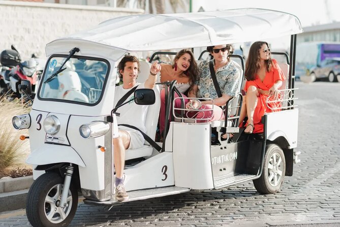 Private E-Tuk Tuk Adventure through Brisbane - Eagle Street Pier: Story Bridge views and the waterfront dining zone