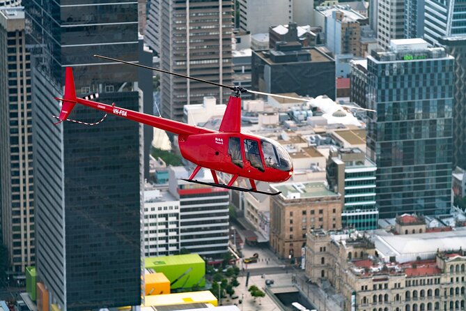 Private Helicopter Scenic Tour of Brisbane - 25min - The Private Helicopter Setup: Glass Doors, Bose Headsets, and Comfort
