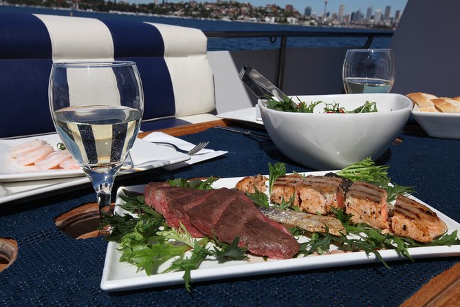 Private Luxury Sydney Harbour Cruise - Circular Quay meet-up and the 52-foot cruiser setup